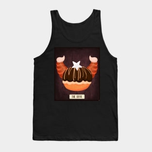 Dessert Tarot card-The Devil Tank Top